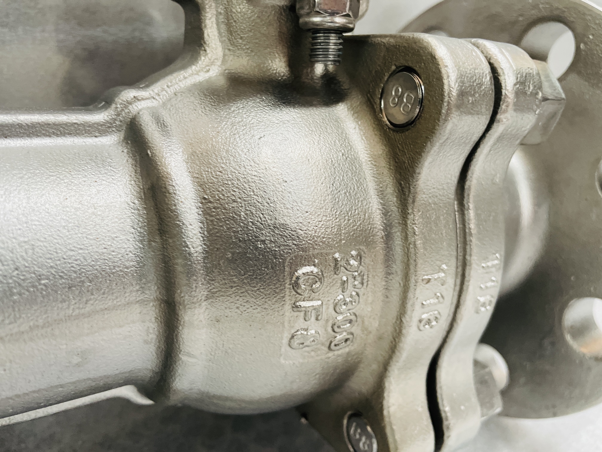 Válvula de esfera de aço inoxidável ISO5211 F05/07 da flange de Q41F 300LB