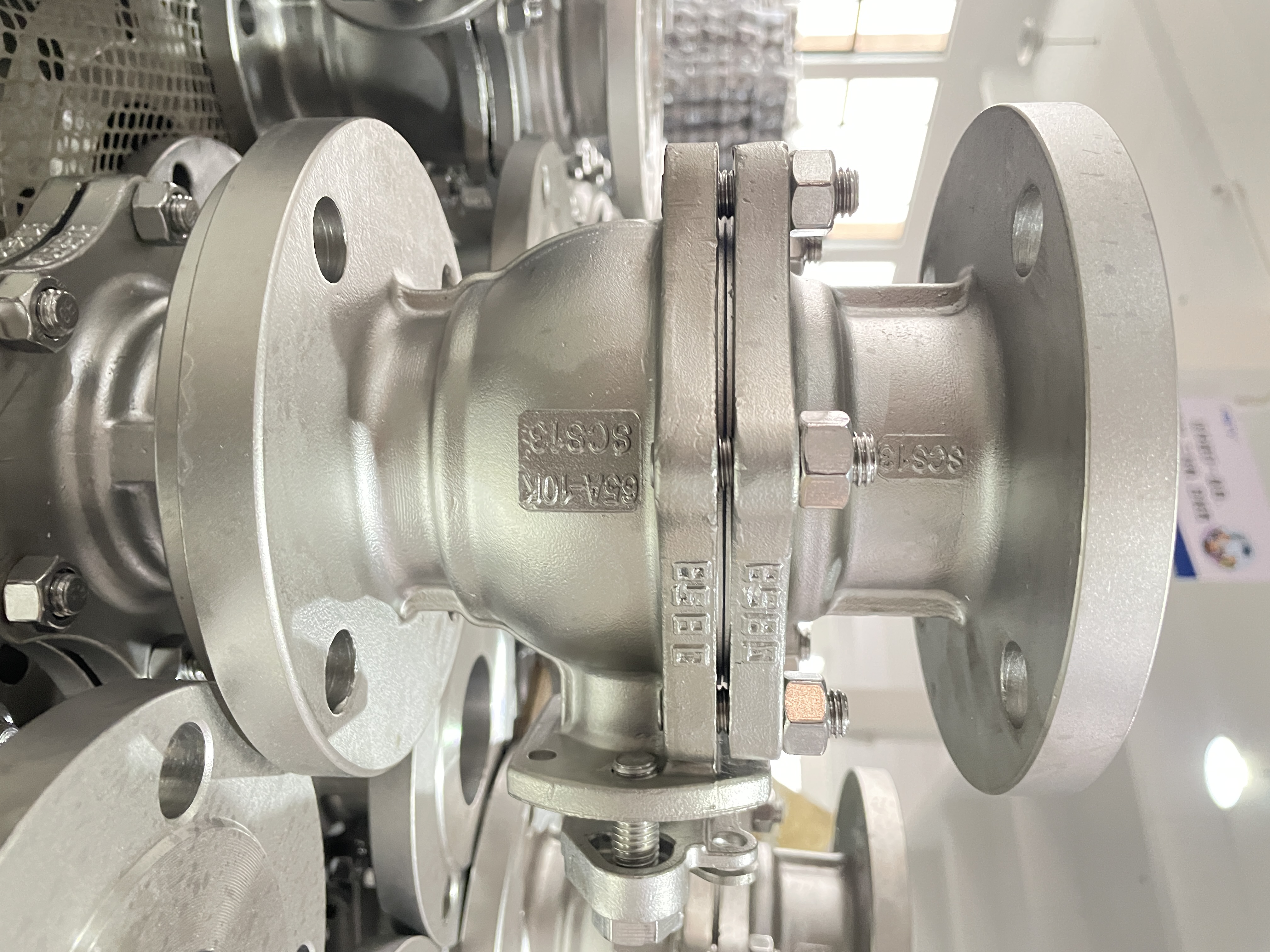 SCS13A SCS14A v&aacute;lvula de esfera flutuante de a&ccedil;o inoxid&aacute;vel