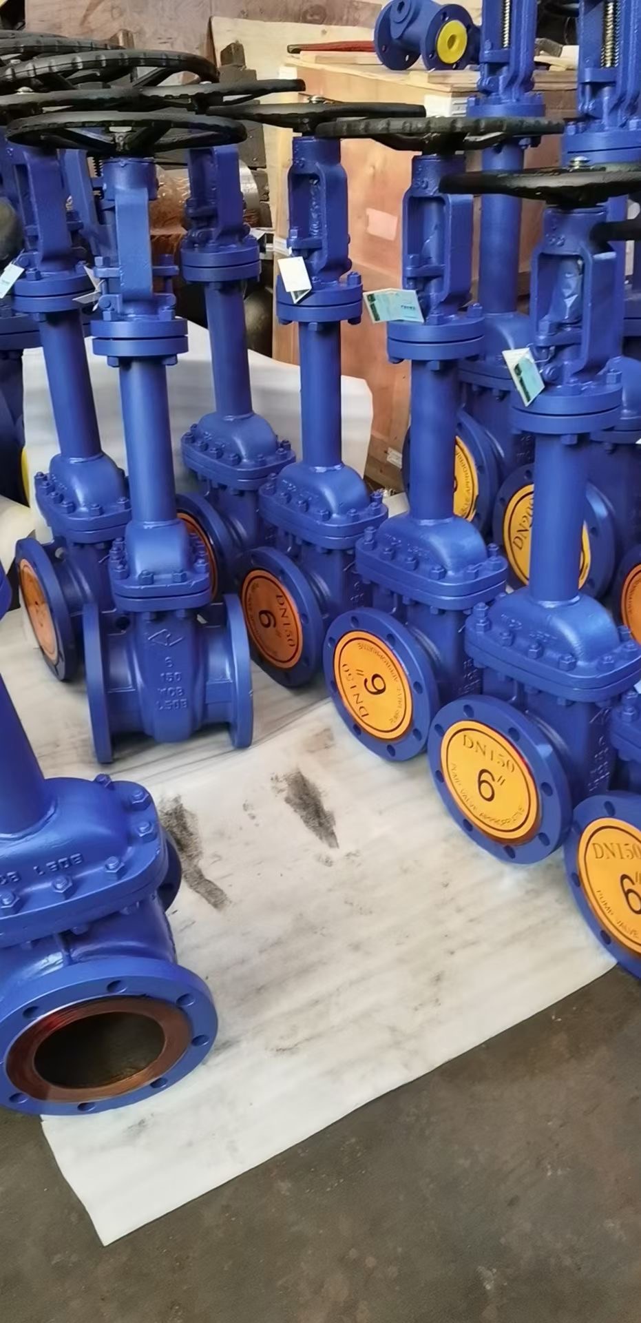 v&aacute;lvula globo com flange din