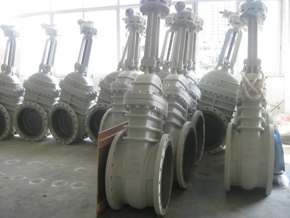 V&aacute;lvula de gaveta de flange API600 de a&ccedil;o carbono 150LB 