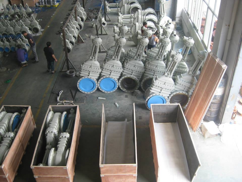 V&aacute;lvula de gaveta de flange API600