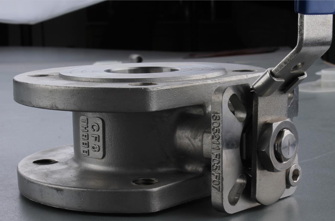 CF8 DN50 V&Aacute;LVULA DE ESFERA WAFER ISO5211 ALMOFADA DE MONTAGEM F05 F07