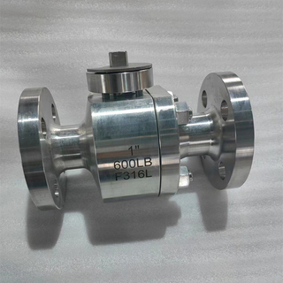 Válvula de esfera de aço forjado com flange 2PC API6D 