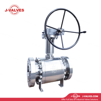 8' 900LB F304 3PC Válvula de esfera criogênica com flange munhão