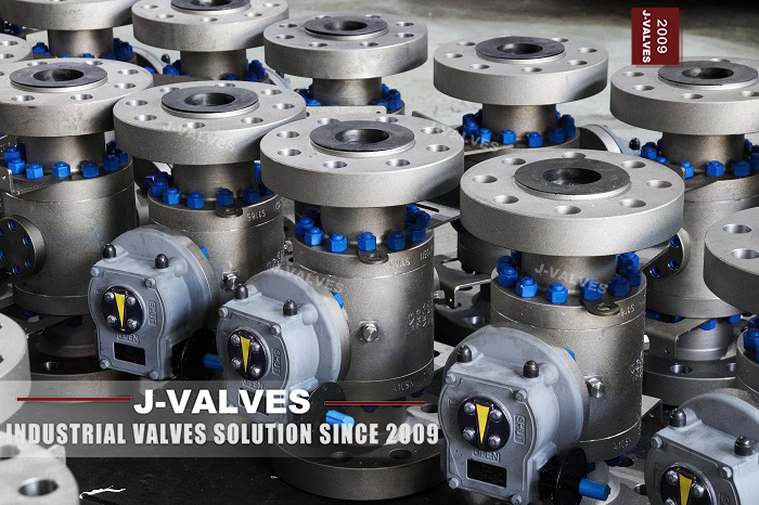 O excelente desempenho de vedação e o design de alta pressão das válvulas esfera munhão J-VALVES