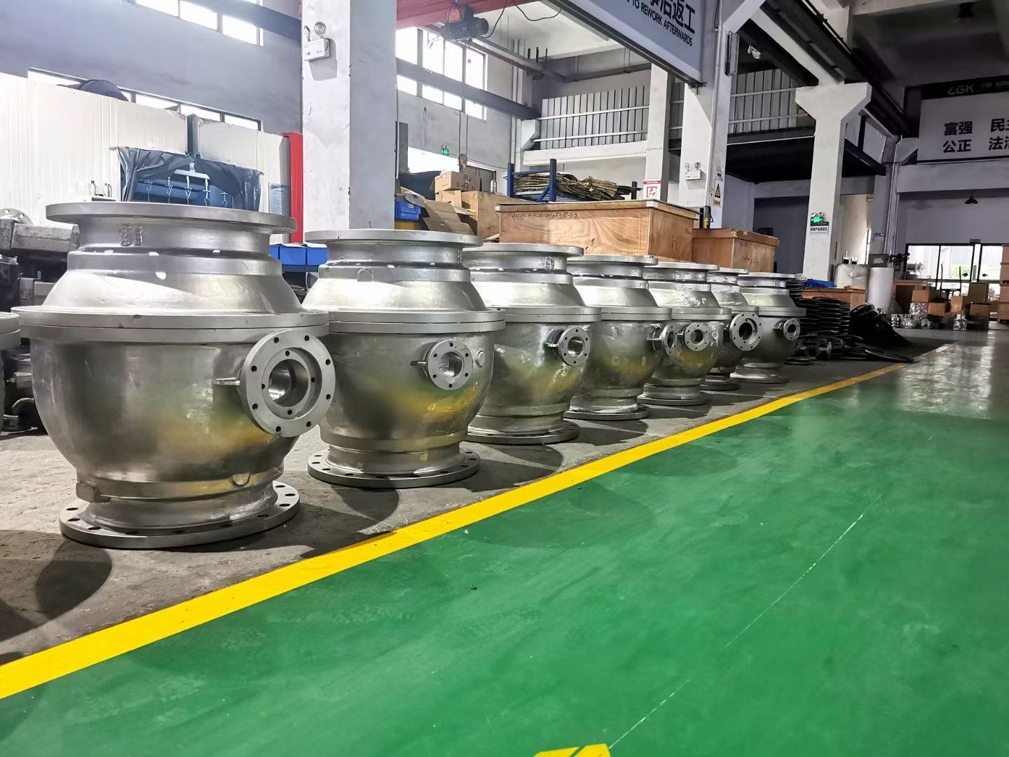 JIS10K V&Aacute;LVULA DE ESFERA FIXA MUNH&Atilde;O MONTADO