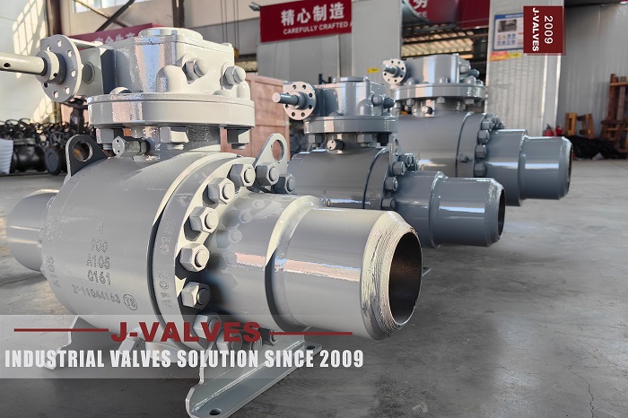  J-VALVES Válvulas esfera totalmente soldadas e válvulas esfera tipo split: Padrões de projeto para tubulações de longa distância (GB/T 19672 Vs ASME B31.4)