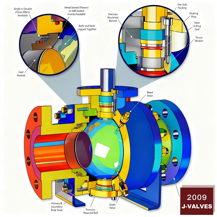 Vantagens do produto J-VALVES: avanços líderes do setor em tecnologias de assentos e hastes